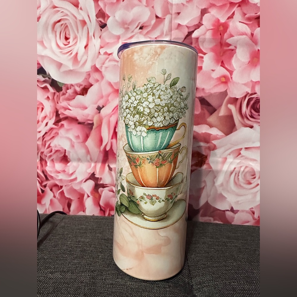 Tea Cup Tumbler